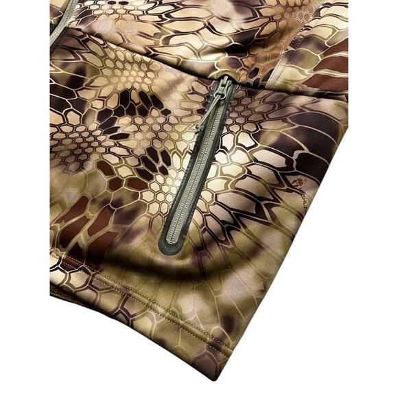 KRYPTEK Highlander Camo Hunting Vest - Men's XL - Full Zip - Fleece Lined Casual - Picture 11 of 13